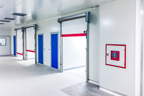 AUTO-PHARMA-high-speed-roller-shutter-door GS AUTO PHARMA high speed cleanroom roller shutter door
